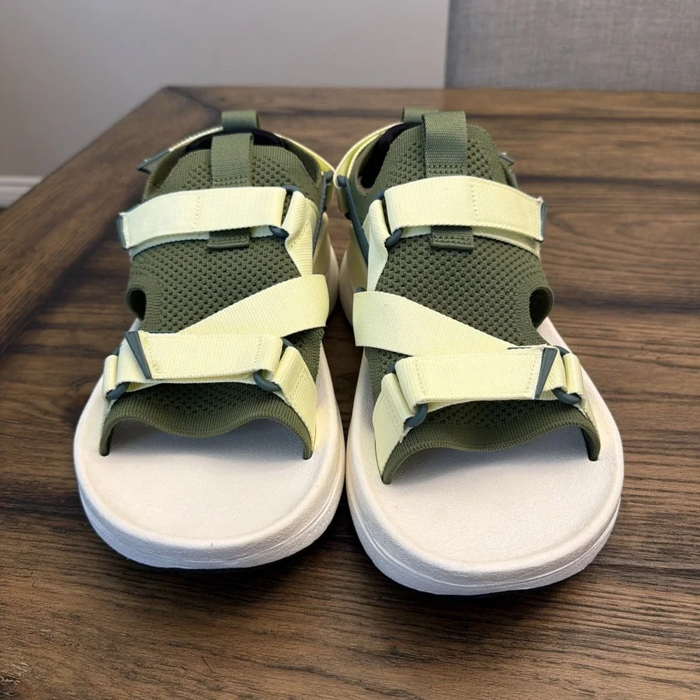 Teva M Aventrail Green Yellow Men Hiking Outdoor Trail Sandal Mens 9.5 …B33